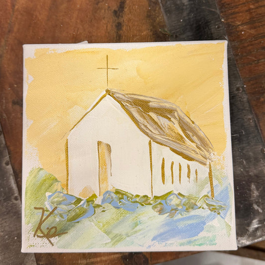 Sunshine Church 6x6 Block