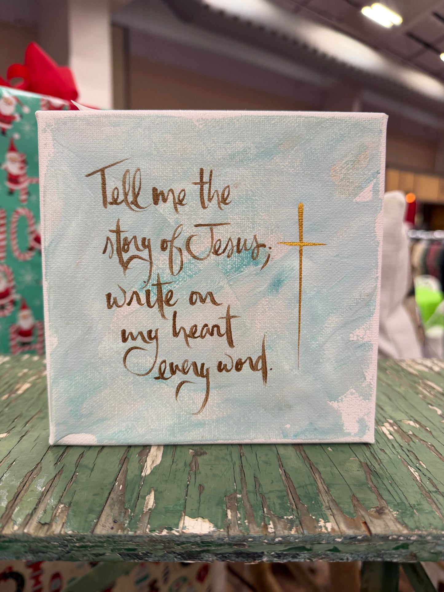 Tell Me The Story 6x6 Block