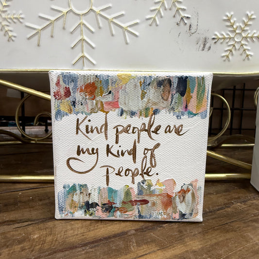 Kind People 4x4 Block