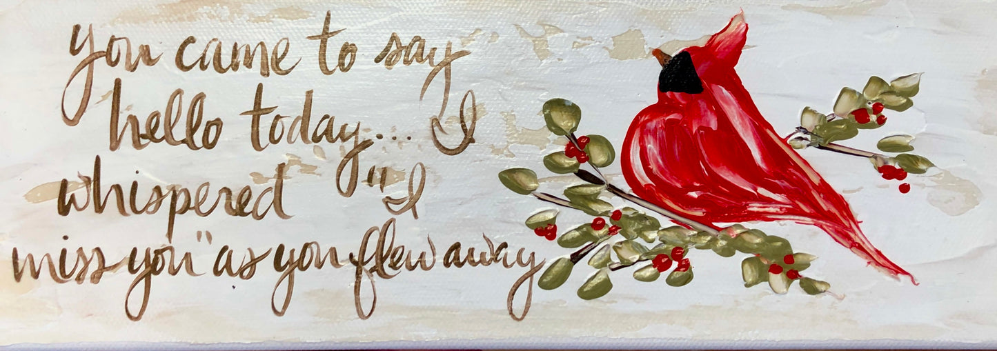 GA You Came to Say lumbar Pillow