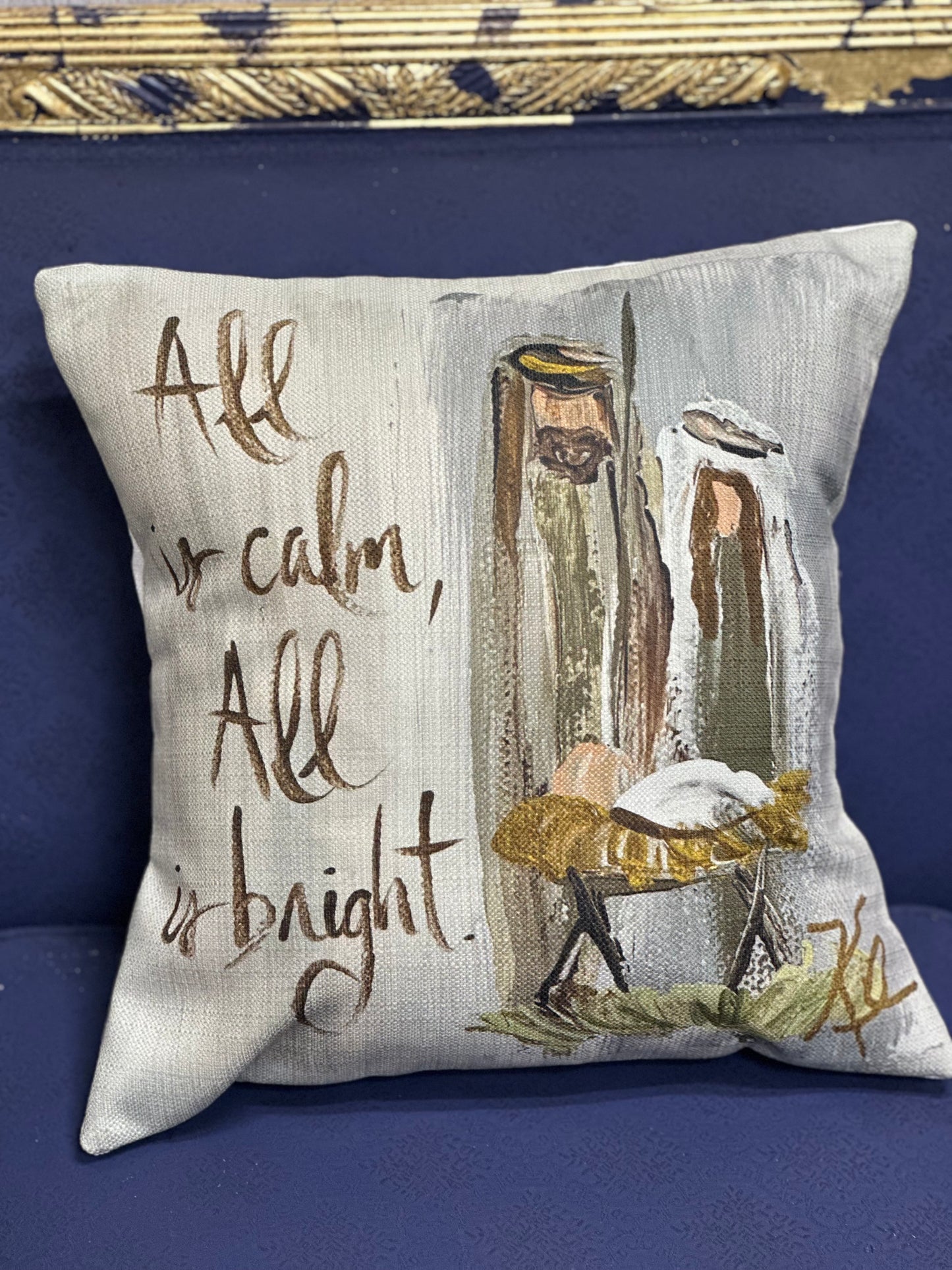 All is Calm Pillow