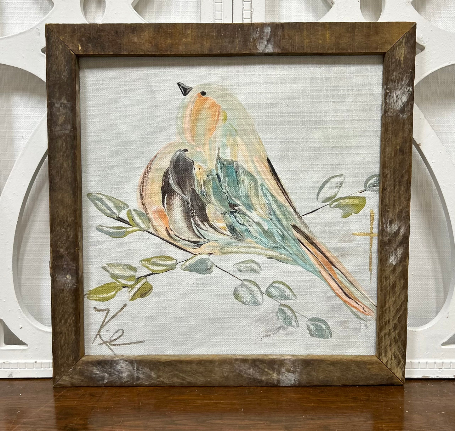 Fall Bird Framed Art