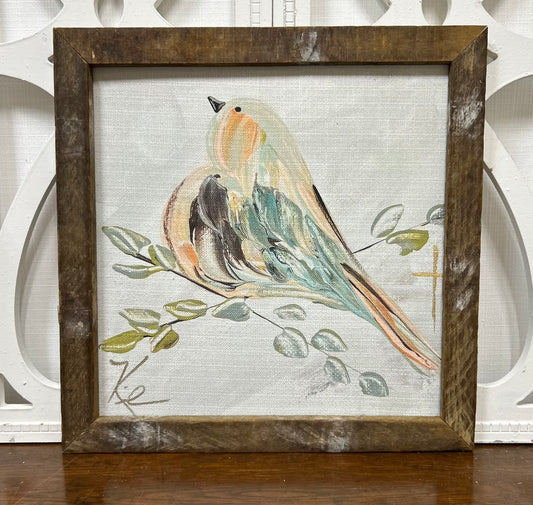 Fall Bird Framed Art