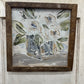 Square Vase Framed Art