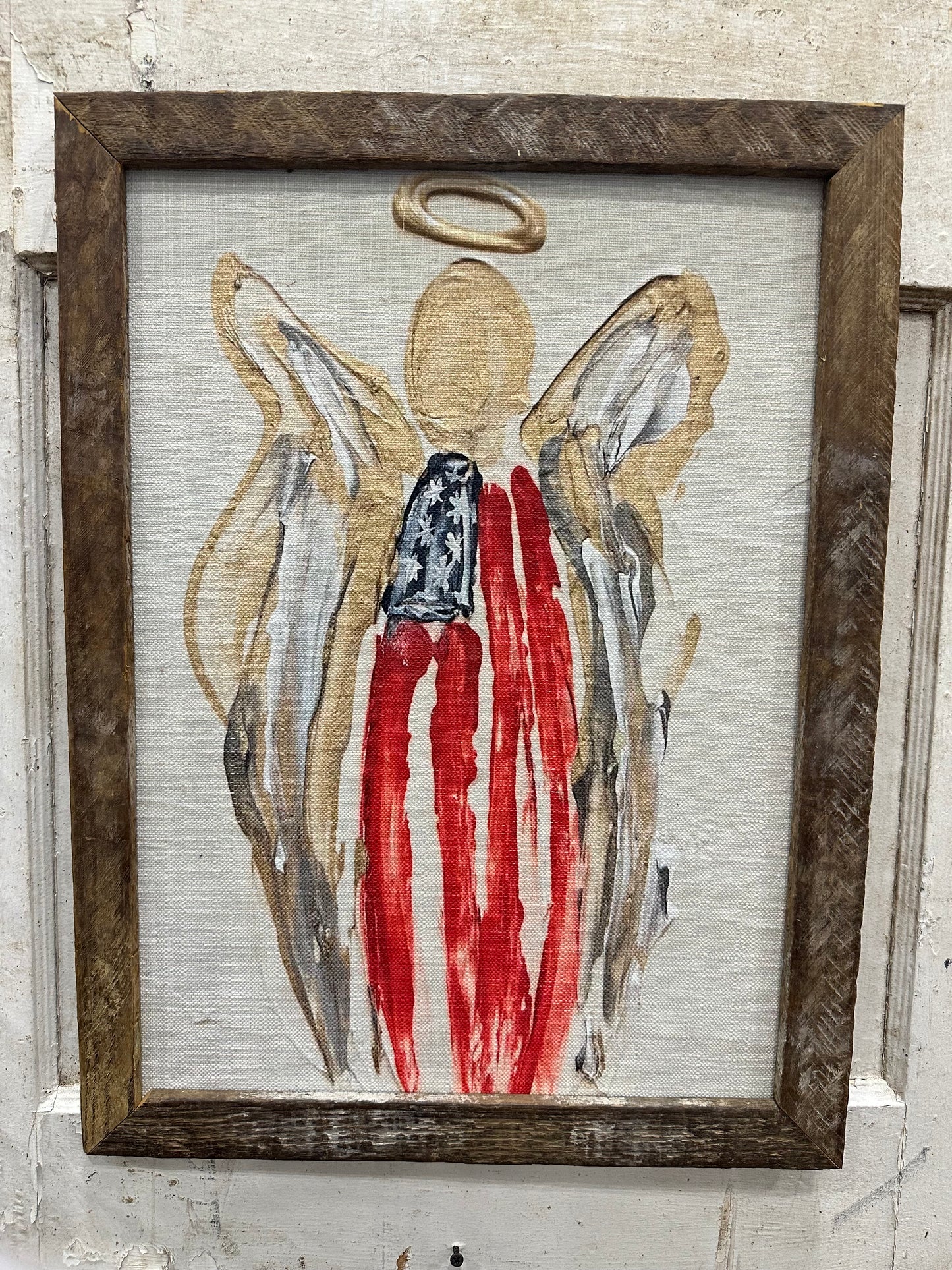 American Angel Framed Art