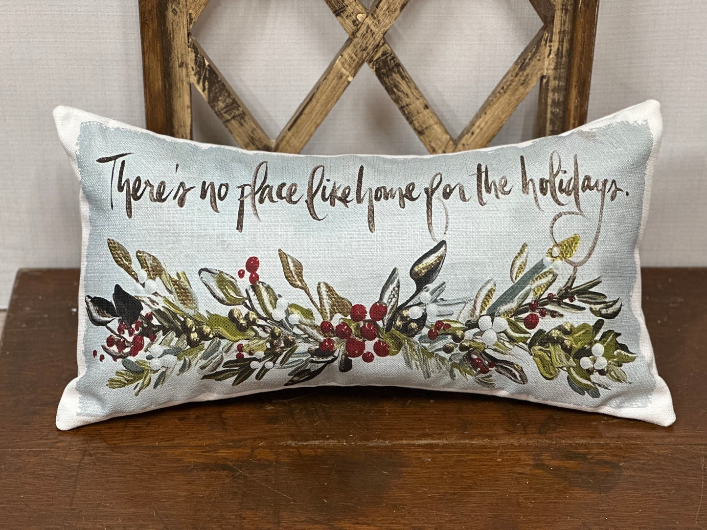 There’s No Place Lumbar Pillow