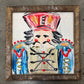 Red Nutcracker Framed Art