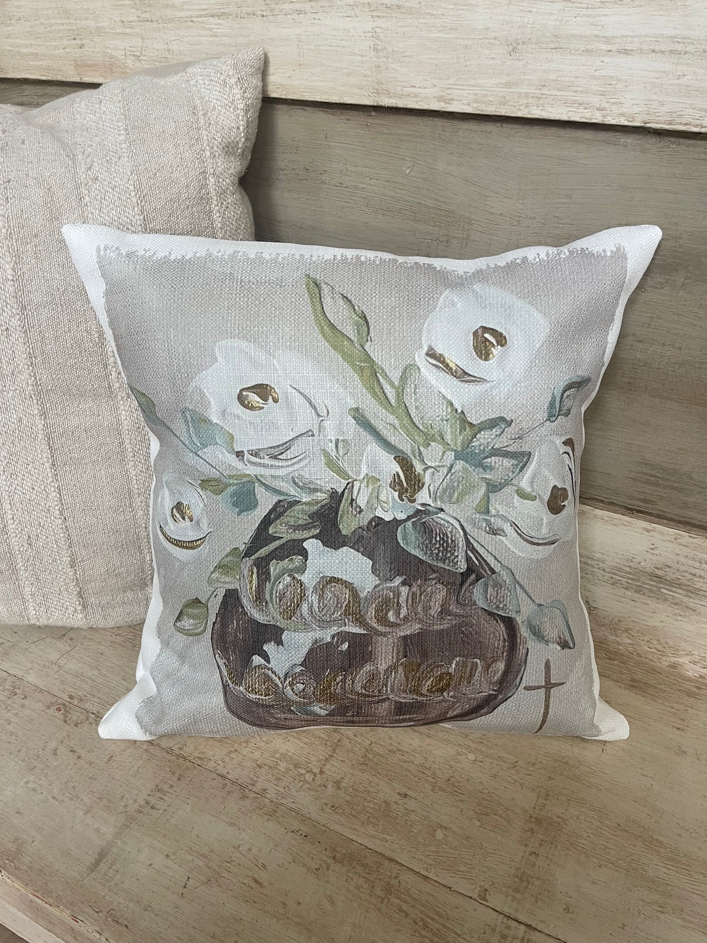 Nancy’s Flower Vase Pillow