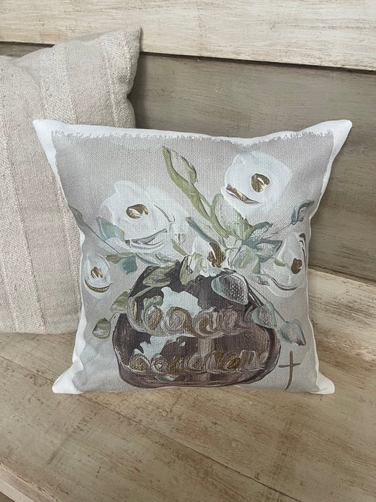 Nancy’s Flower Vase Pillow