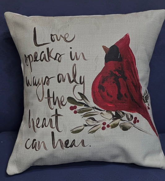 Love Speaks Pillow