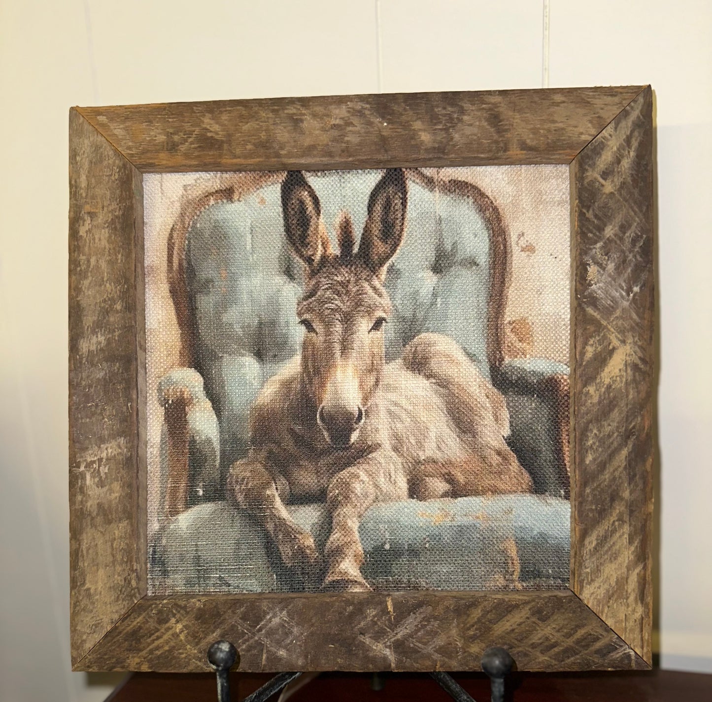 Donkey Chair Framed Art