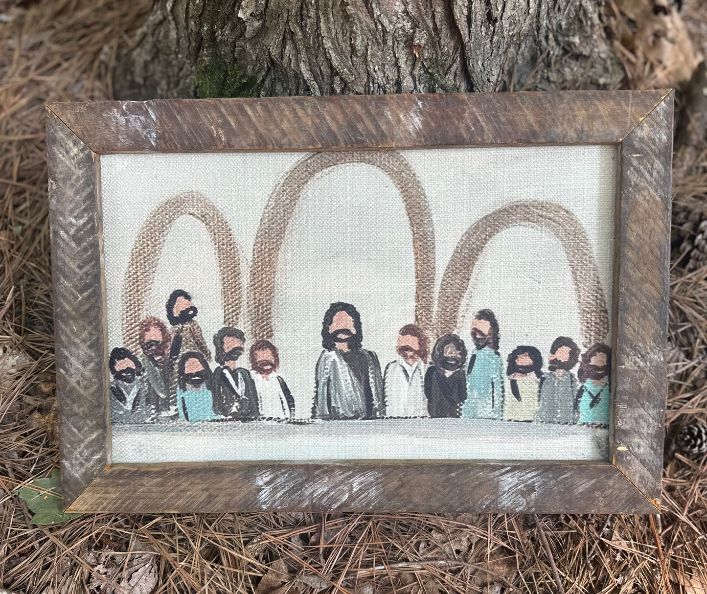 Ga Last Supper Framed Art