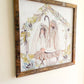 Nativity with Greenery Framed Art