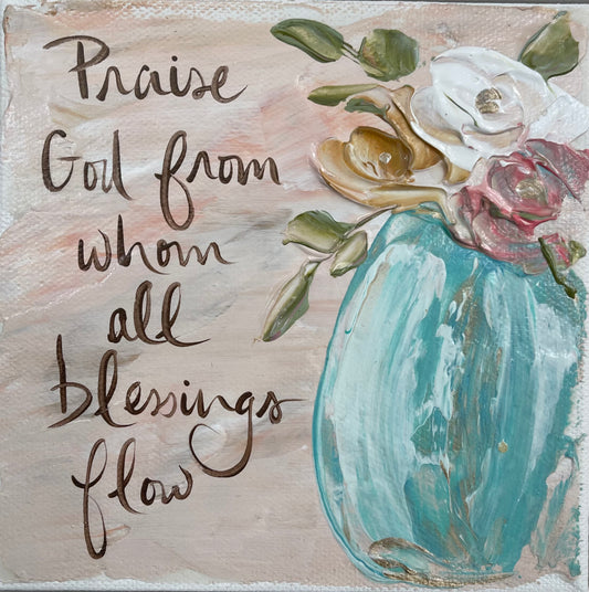 GA Praise God Pillow