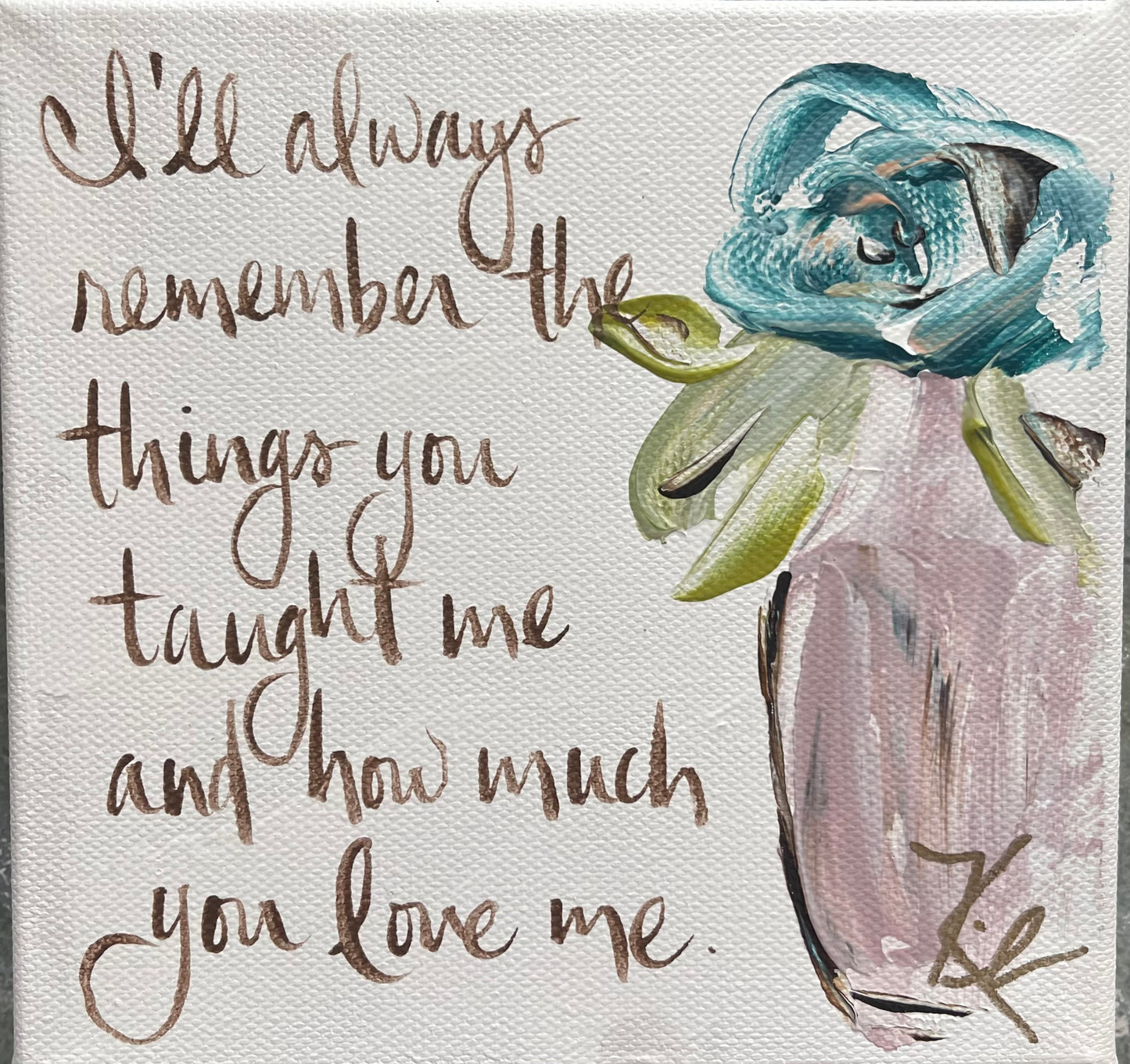 GA I'll Always Remember Pillow