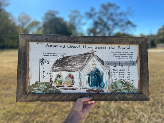 Amazing Grace Framed Art