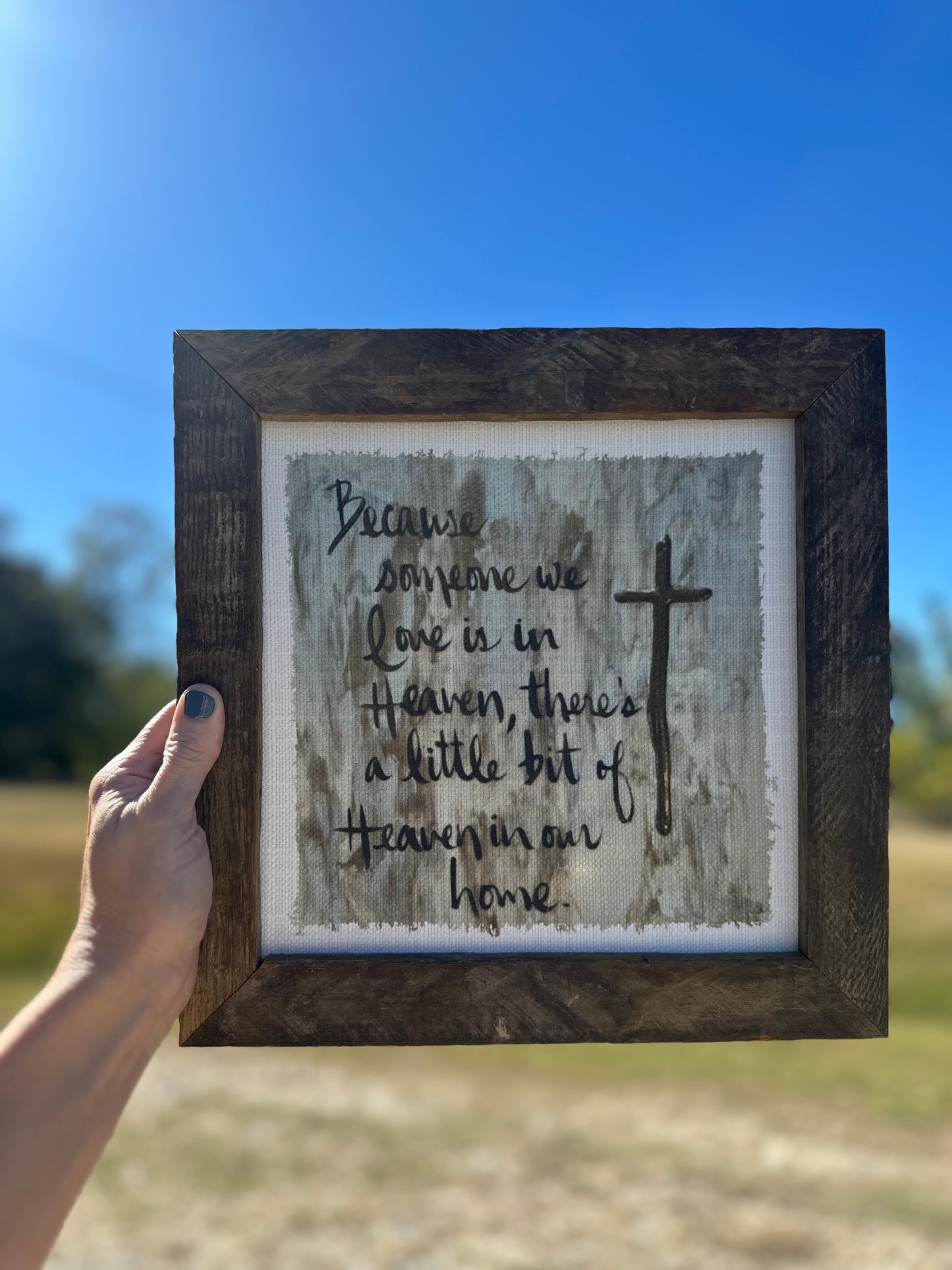 Because Someone Framed Art