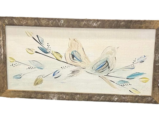 Two Little Birds Framed Art