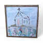 Pastel Church Framed Art