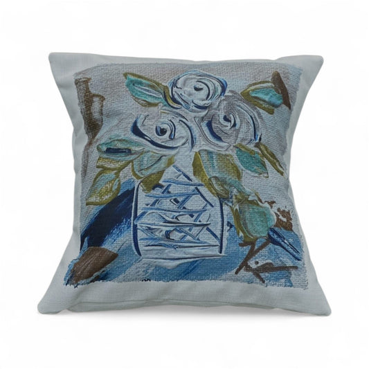 Spring Floral Pillow