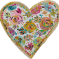 GA Vintage Heart Framed Art